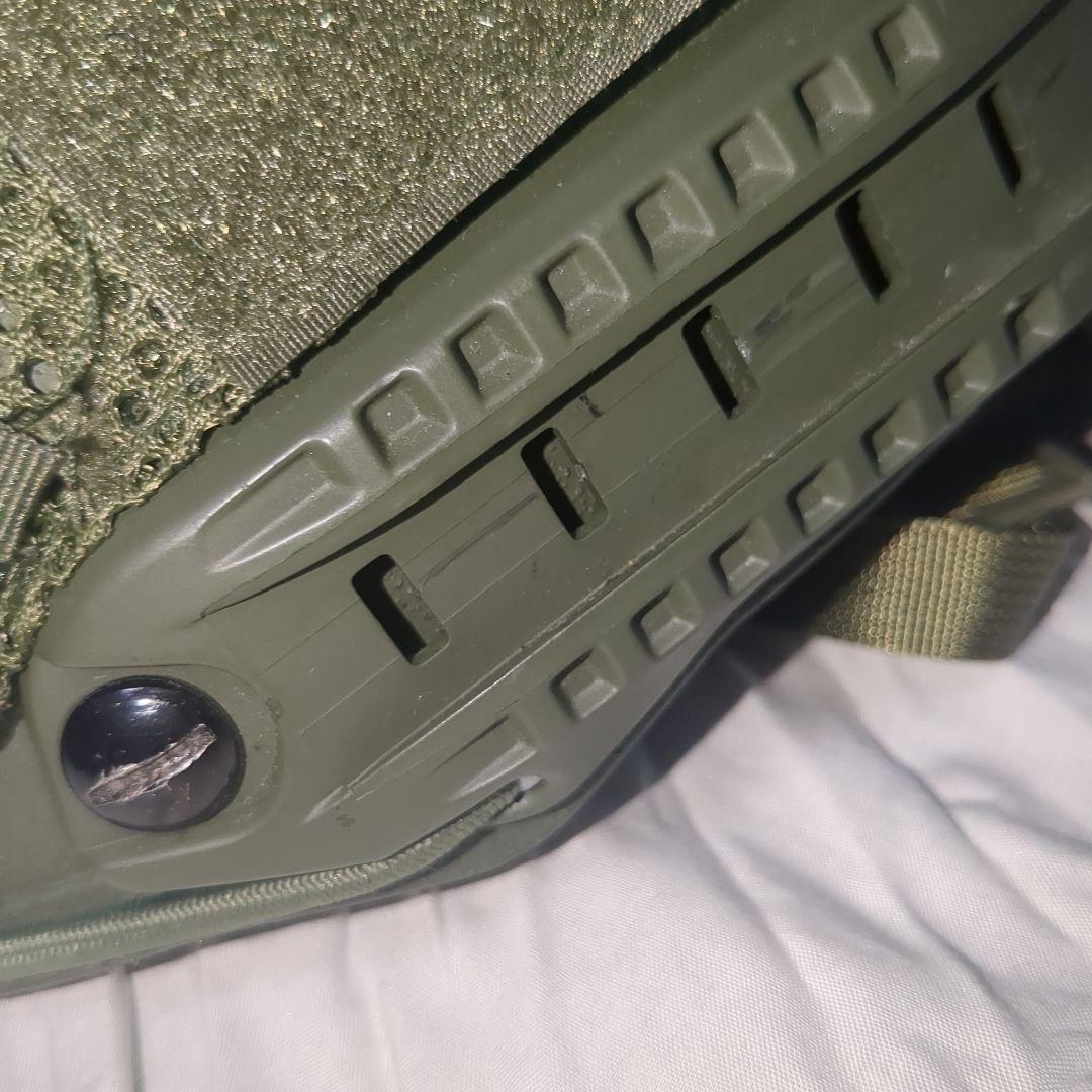 ロシア軍 動員兵 Fast ヘルメット 実物アラミド繊維素材　デジタルフロー迷彩 ロシア軍 動員兵 Fast ヘルメット 実物アラミド繊維素材
