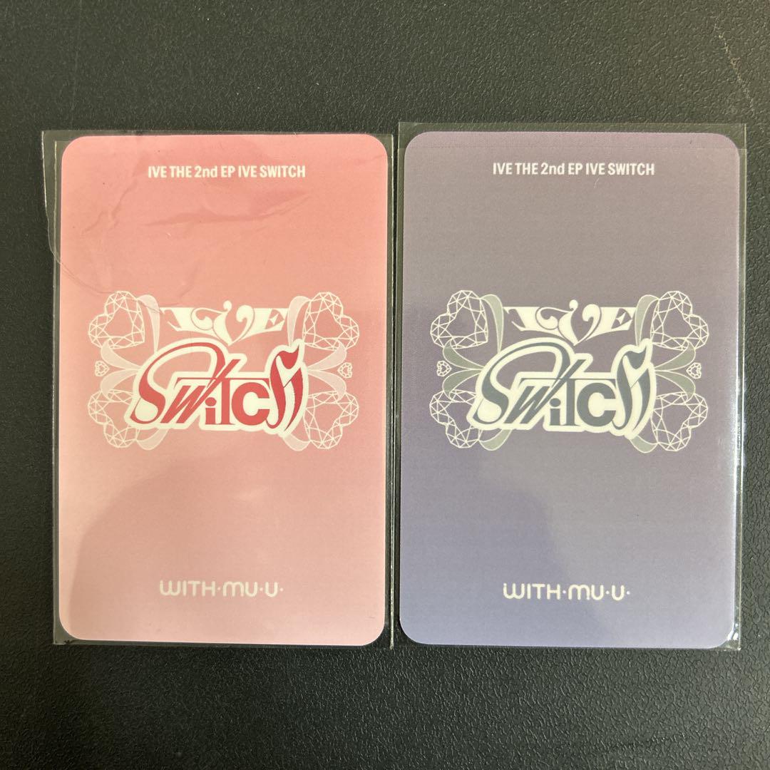 IVE the 2nd SWITCH withmuu ラキドロ トレカ コンプ
