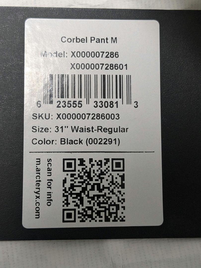 【新品】ARC’TERYX VEILANCE Corbel Pant サイズ31