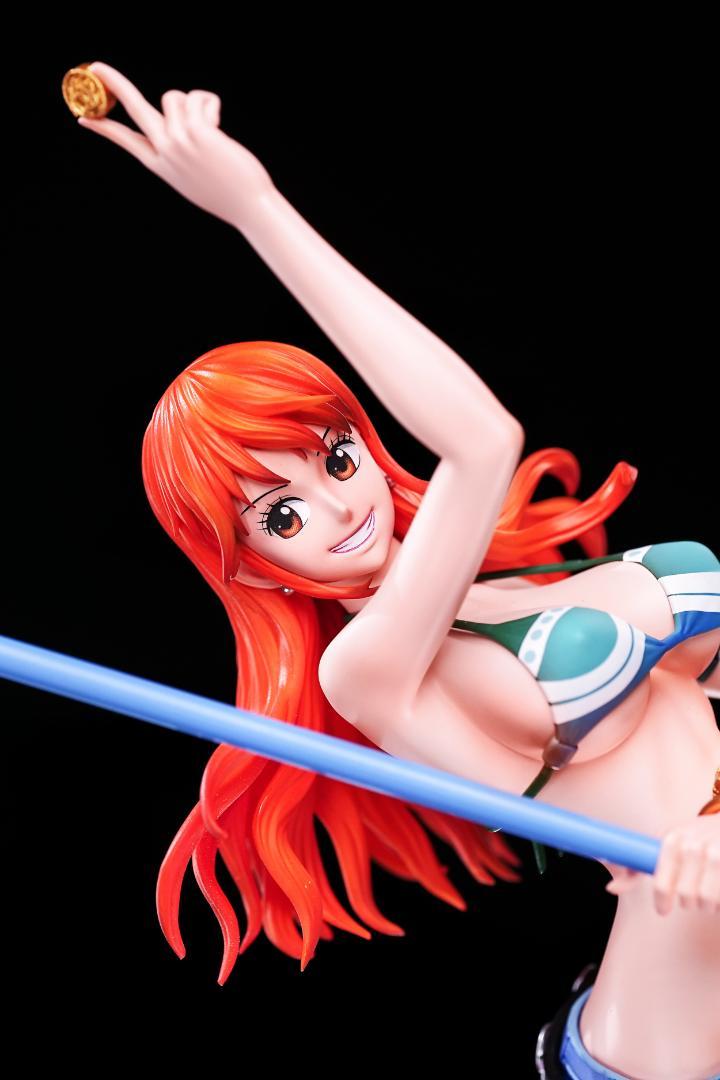 ワンピース　ナミ　ゼウス　ガレージキット　フィギュア 完成品 ワンピース ナミ ゼウス ガレージキット フィギュア 完成品
