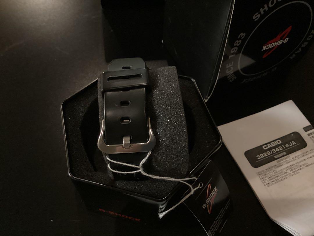 未使用美品箱付き動作品G-SHOCK GA-2100 ブラック/ブルー