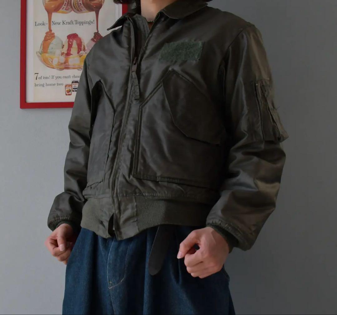 ジャケット・アウター 80s US ARMY CWU-45/P flight jacket