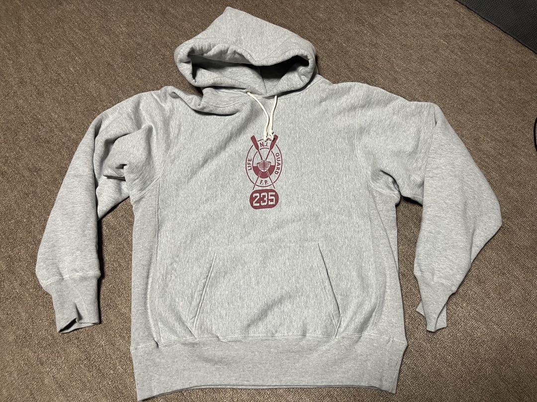 極美品！ウエアハウス☆Lot 484 スウェットLIFEGUARD グレー L