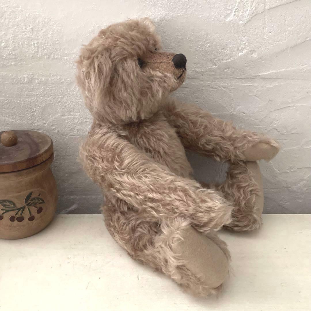 アンティーク クマ ぬいぐるみ テディベア　ハンドメイド　テディベア　イギリス