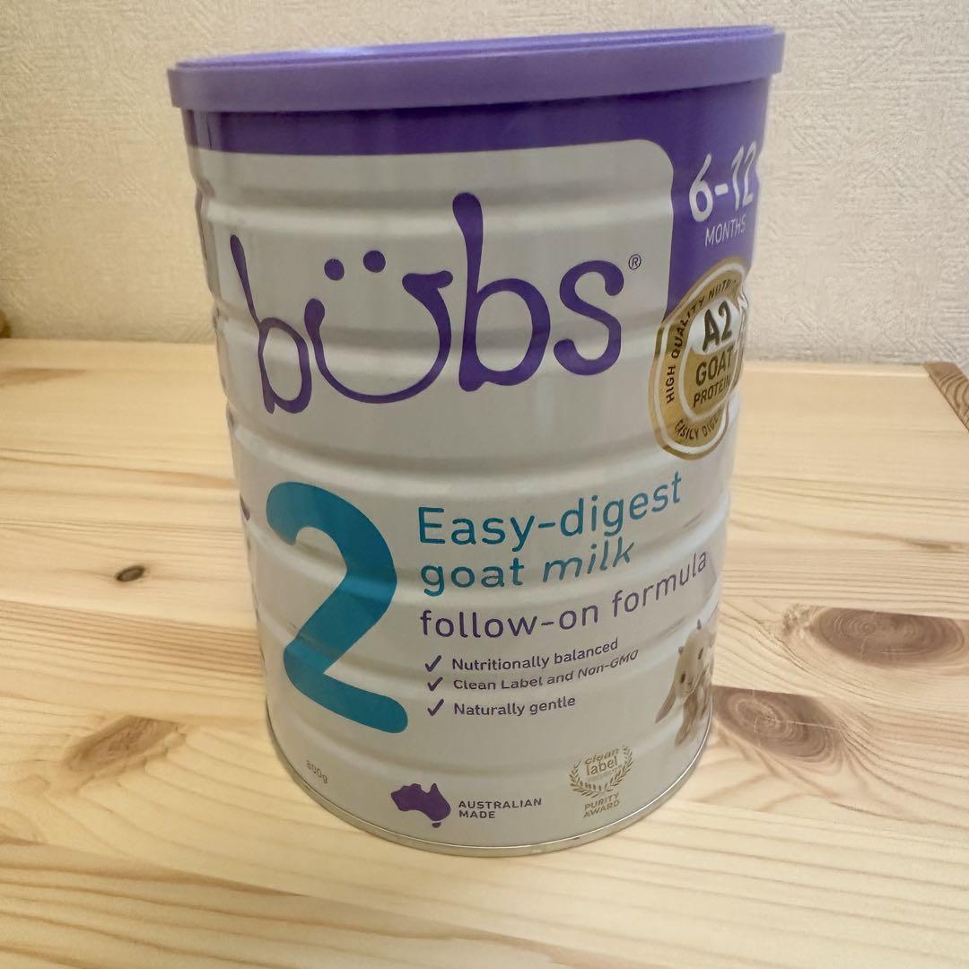 bubs バブズ A2 ゴート ステップ2 ミルク 800g