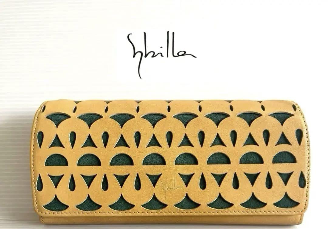 538＊【新品】Sybilla 定価￥17600 シビラ 長財布 ピエッサ 小物