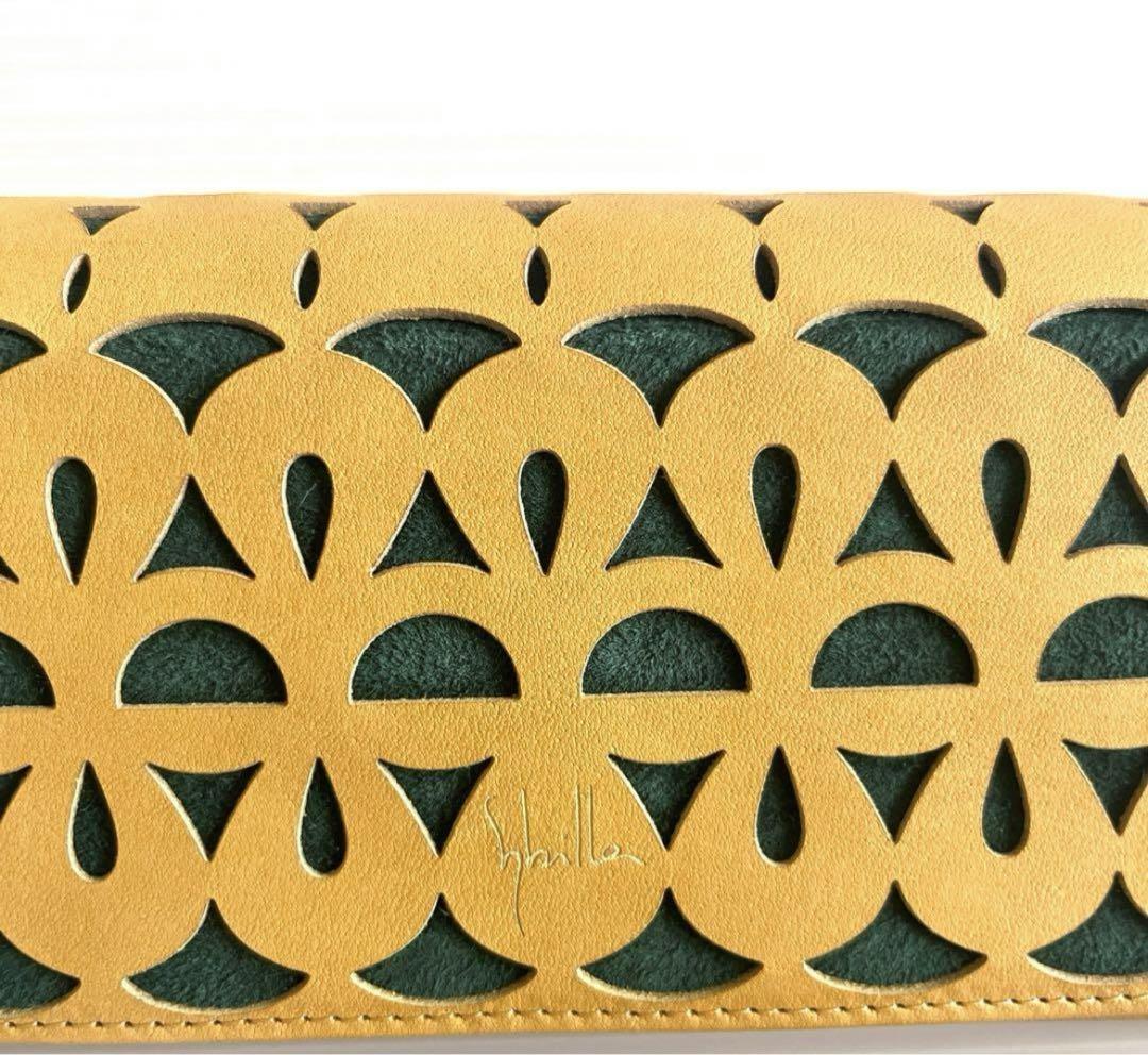 538＊【新品】Sybilla 定価￥17600 シビラ 長財布 ピエッサ 小物