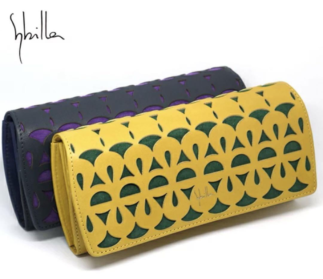100＊【新品】 Sybilla シビラ 長財布 定価￥17600 ピエッサ 538＊【新品】Sybilla 定価￥17600 シビラ 長財布 ピエッサ 小物