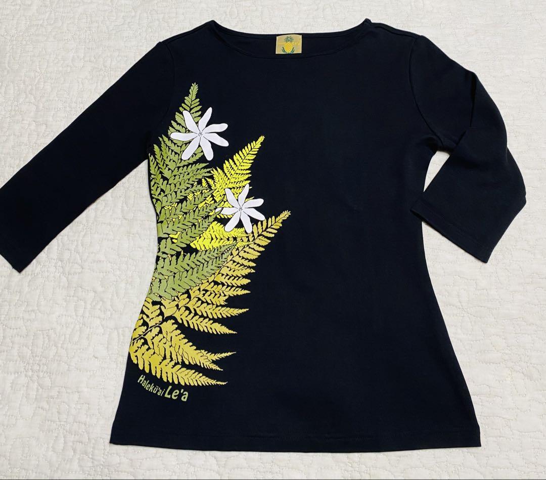 フラダンス　ハレクーアイレア　パウスカート 73 ＆七分袖 Tシャツ L セット フラダンス ハレクーアイレア パウスカート 73 ＆七分袖 Tシャツ