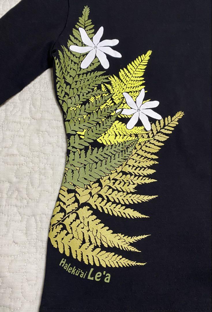 フラダンス　ハレクーアイレア　パウスカート 73 ＆七分袖 Tシャツ L セット フラダンス ハレクーアイレア パウスカート 73 ＆七分袖 Tシャツ