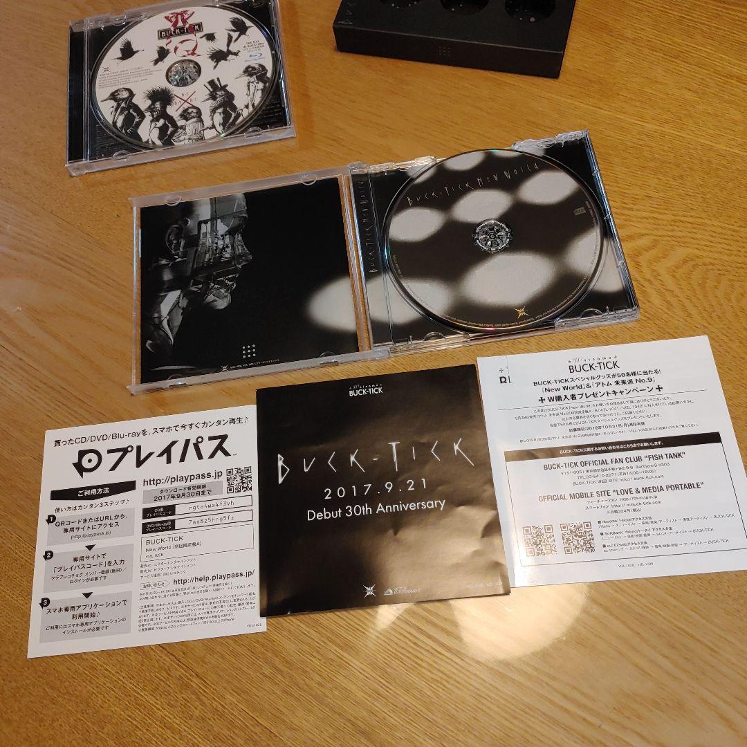 初回限定盤A 　Blu ray 付　BUCK TICK  NEW WORLD