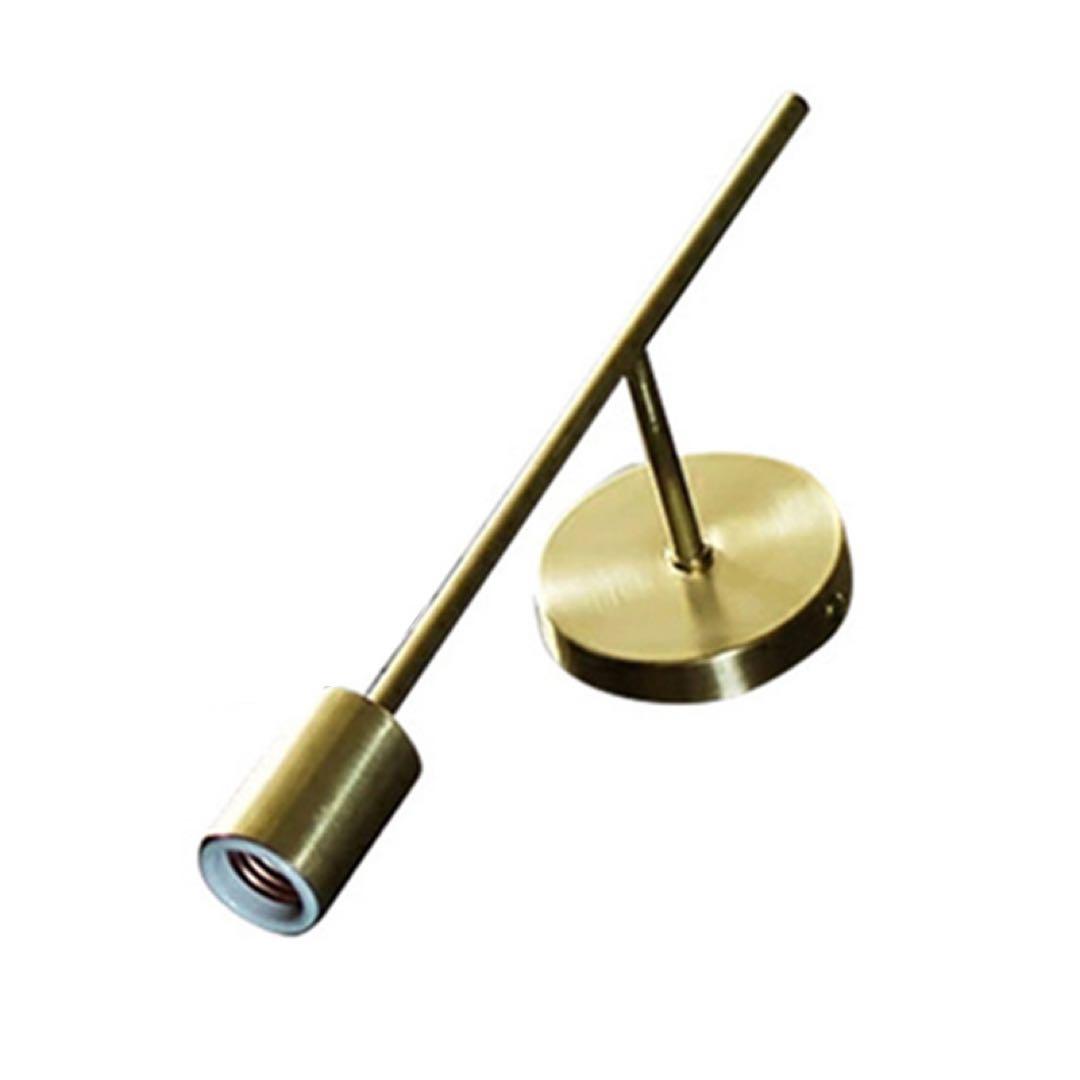 真鍮製　ウォールライト ロングタイプ 1灯 ブラケットライト E26 ゴールド