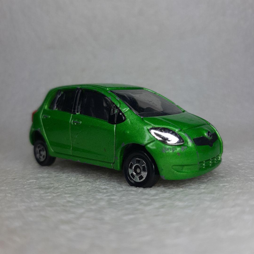 【新品未使用】旧トミー製トミカ 限定 非売品 トヨタ ヴィッツ 【3種セット】 TOMY製 トミカ30周年記念 イベント限定 ホワイトトミカ トヨタ