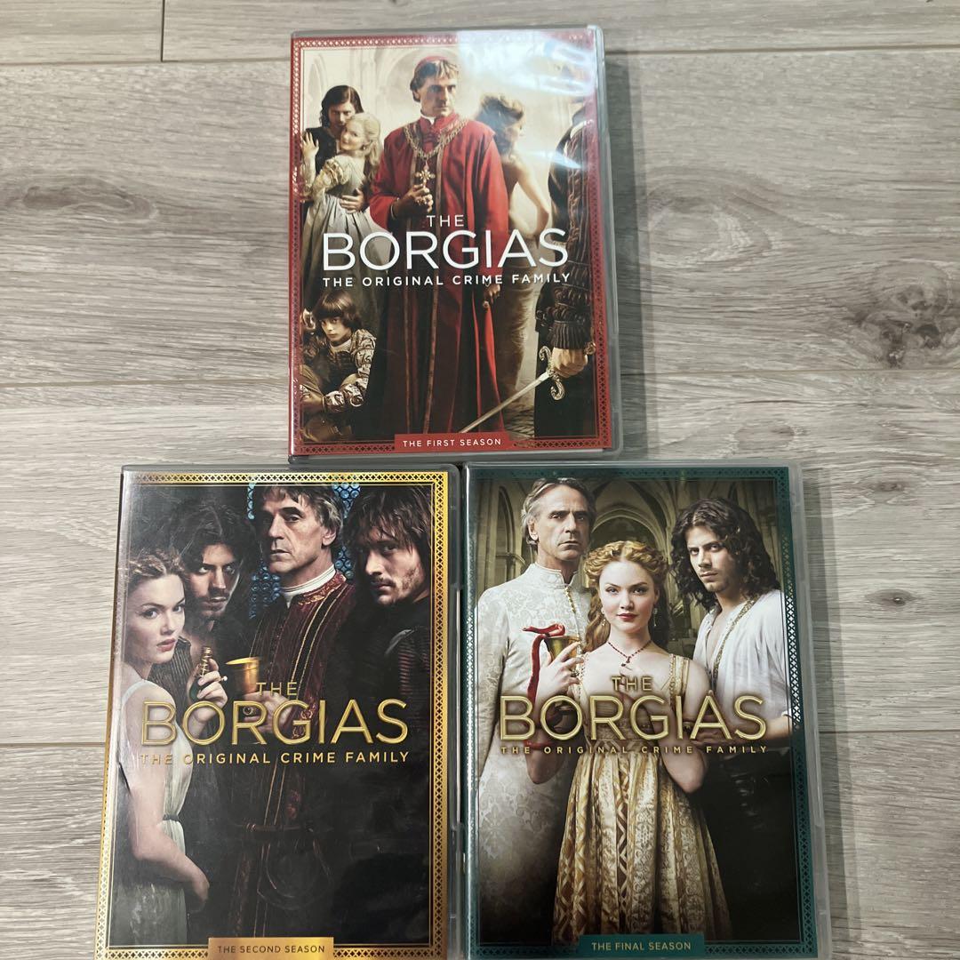 ボルジア家　愛と欲望の教皇一族　DVD　全巻　正規品　box