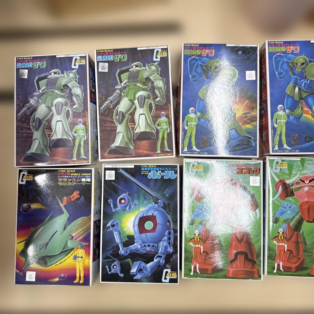 25 旧キット 一年戦争 34体セット 25 旧キット 一年戦争 34体セット