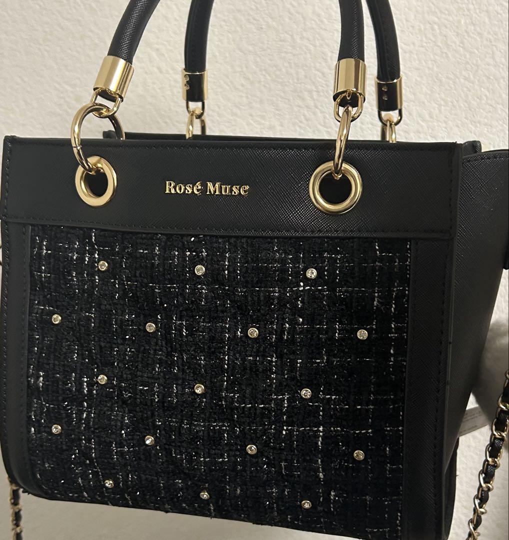 Rosé Muse ロゼミューズ ツイードトート