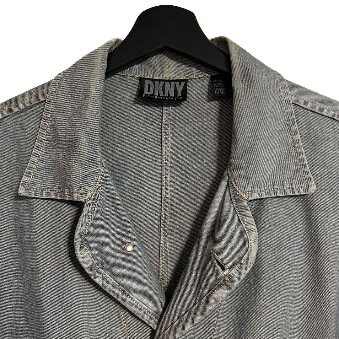 90s DKNY ワークトラッカージャケット名作 レア デトロイト