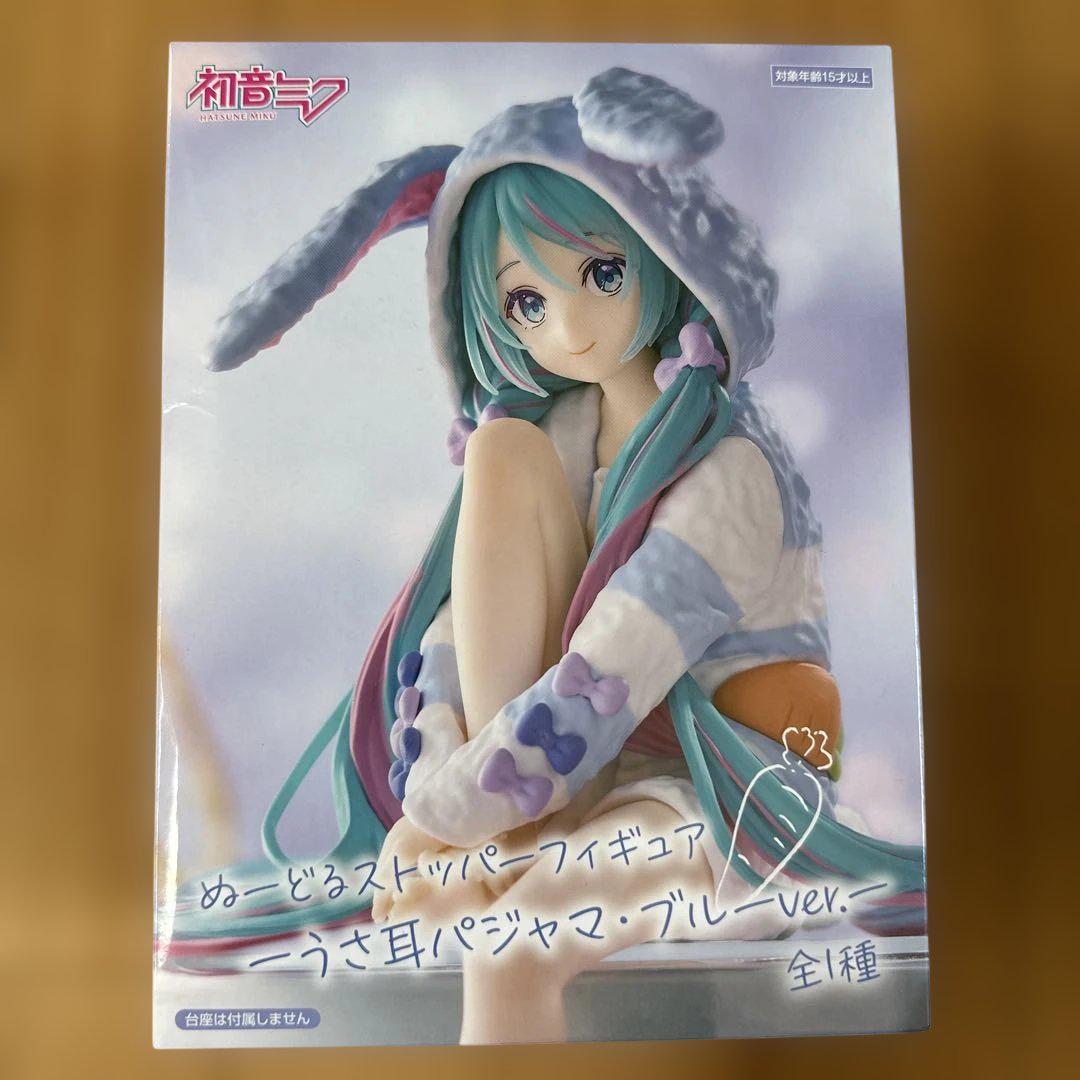 初音ミク うさ耳パジャマ・ブルーver. ヌードルストッパー6体 Amazon | 初音ミクシリーズ ぬーどるストッパーフィギュア うさ