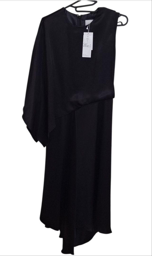 LE CIEL BLEU 定価41800　新品　黒　ロングワンピース　結婚式　S