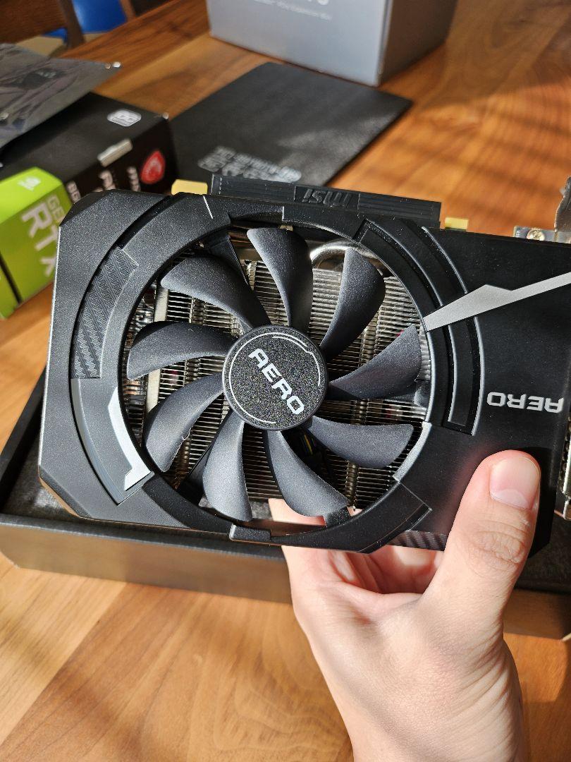 MSI AERO ITX GeForce RTX 3050 グラフィックボード