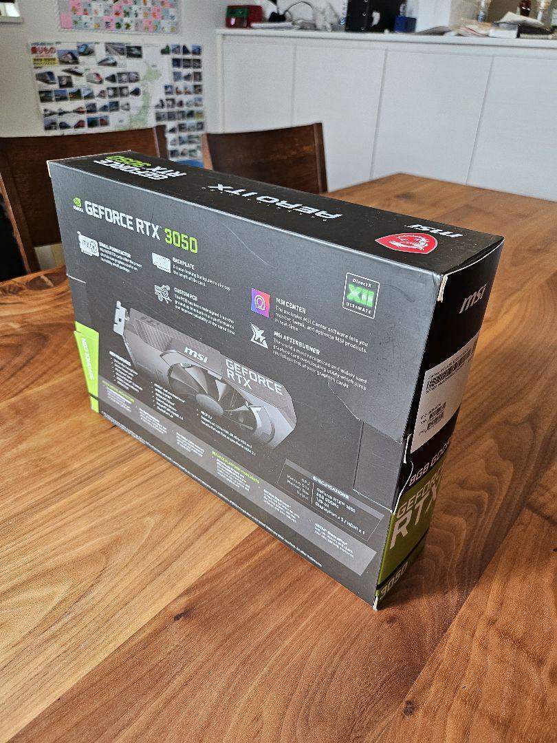 MSI AERO ITX GeForce RTX 3050 グラフィックボード