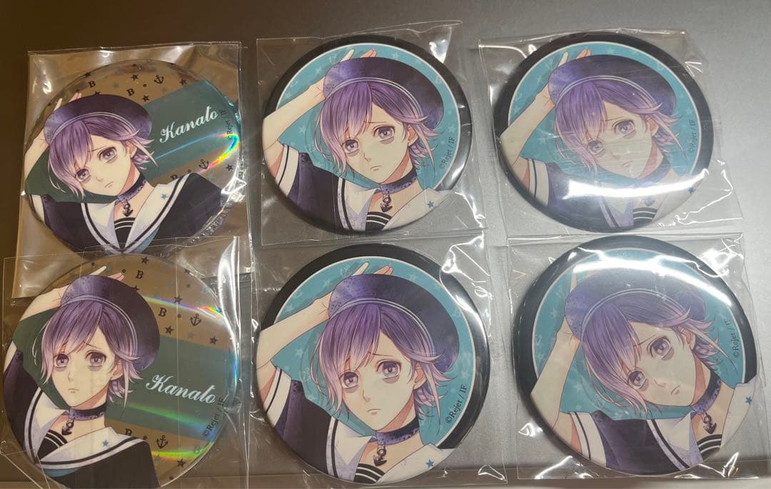 ディアラバ カナト 缶バッジ ホロ 通常 6点セット♥に近い