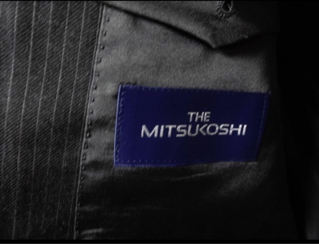美品　三越　セットアップスーツ　ダークグレー