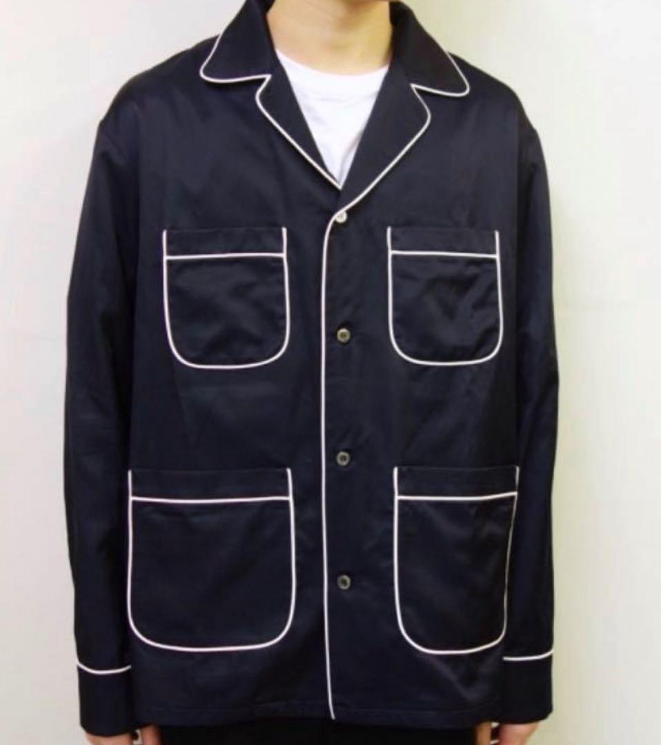 UNUSEDアンユーズドpiping shirt パジャマ シャツ 19ss