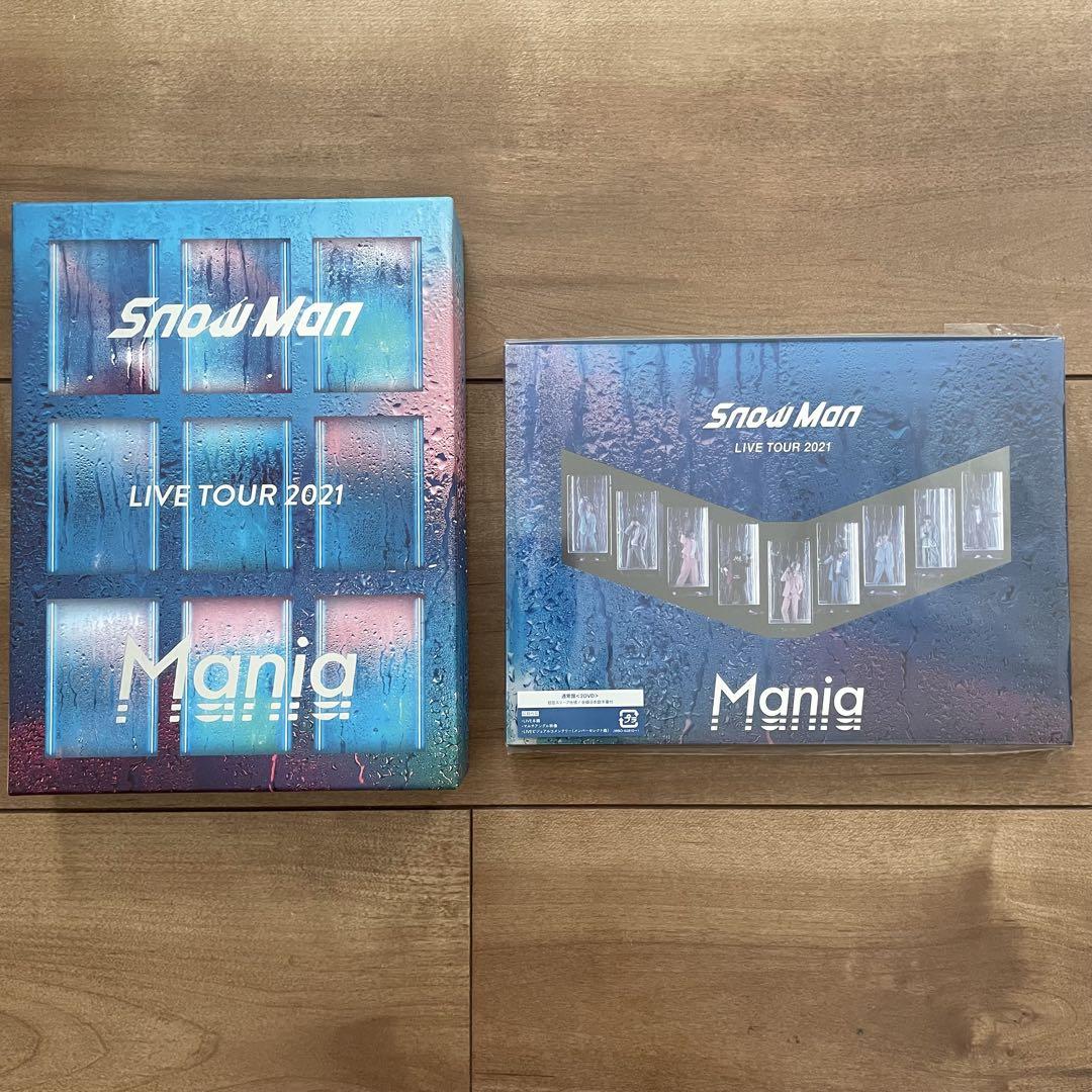SnowMan／LIVE TOUR2021　2本セット　06241120H02S Amazon.co.jp: Snow Man LIVE TOUR 2021 Mania(DVD4枚組)(初回盤