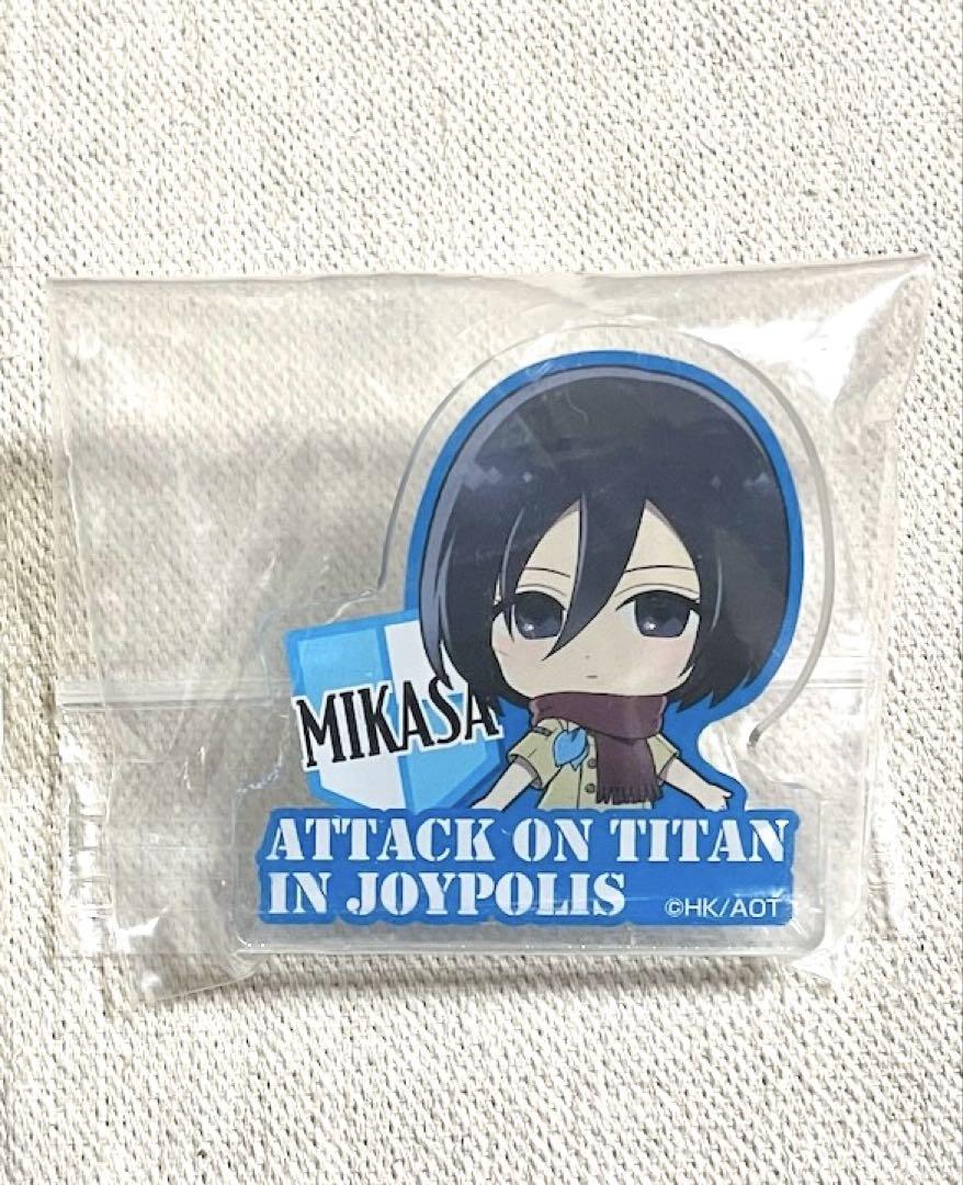 進撃の巨人 ベルトルト アクリルクリップ セット ジョイポリス 進撃の巨人 ジョイポリス アクリルキーホルダー セット6 内袋未