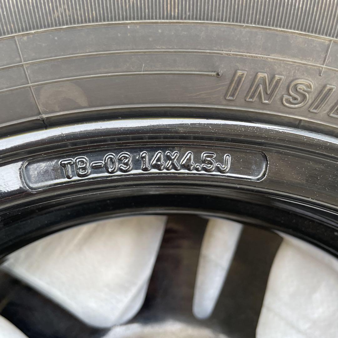 155/65R14 スタッドレス ホイールセット ヨコハマ IG70 1/2