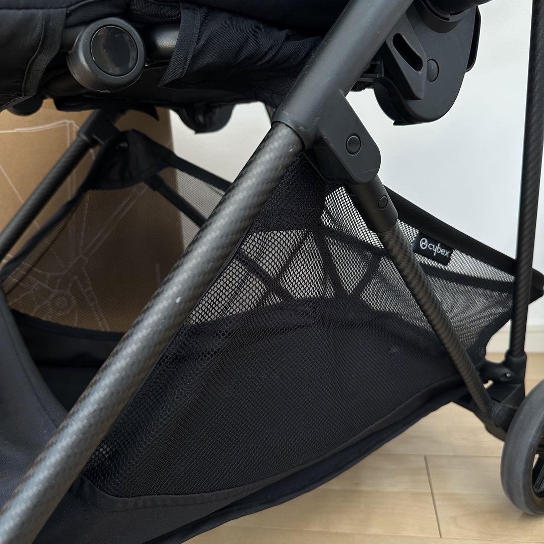 【レザーハンドルカバー付】cybex サイベックス メリオカーボン MELIO