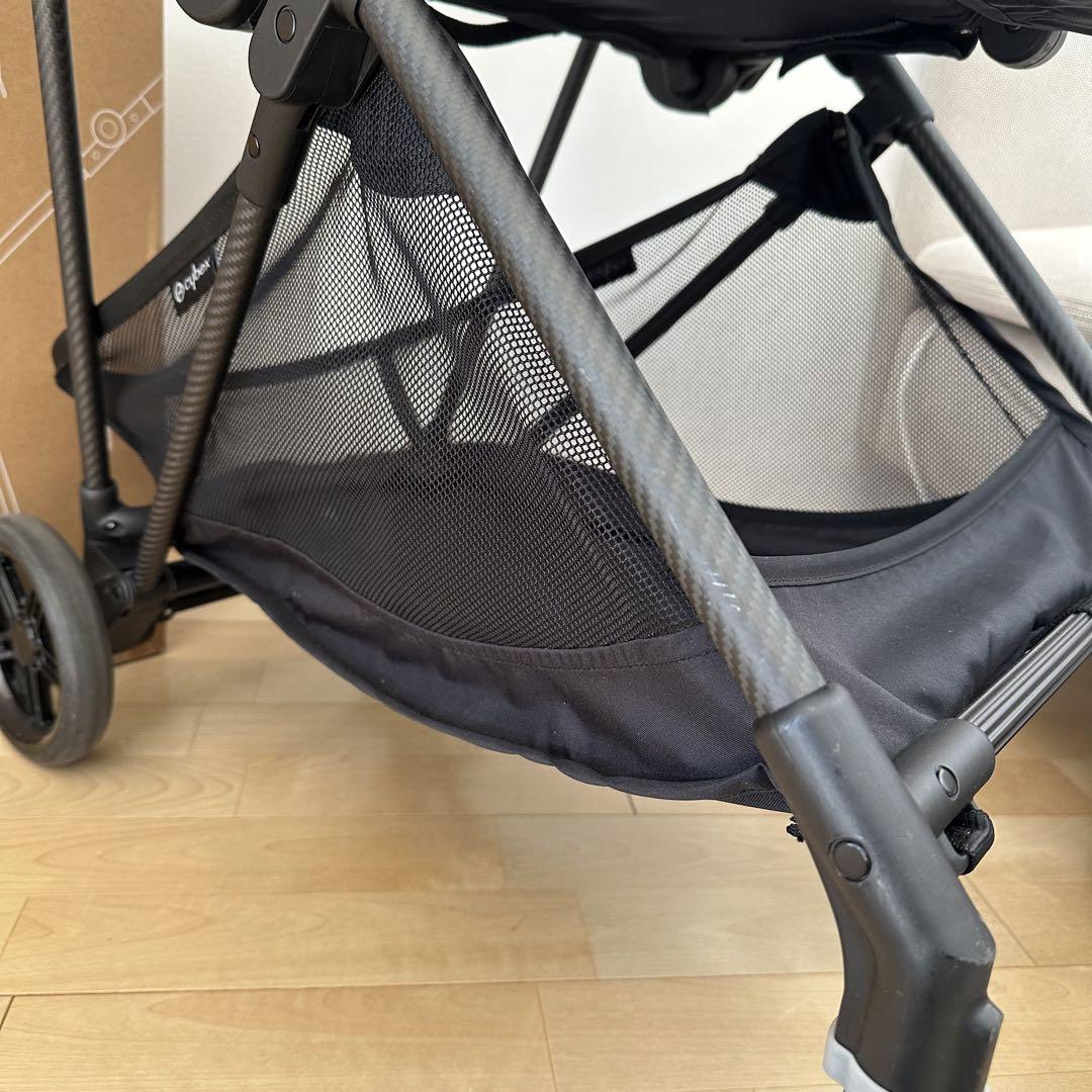 【レザーハンドルカバー付】cybex サイベックス メリオカーボン MELIO