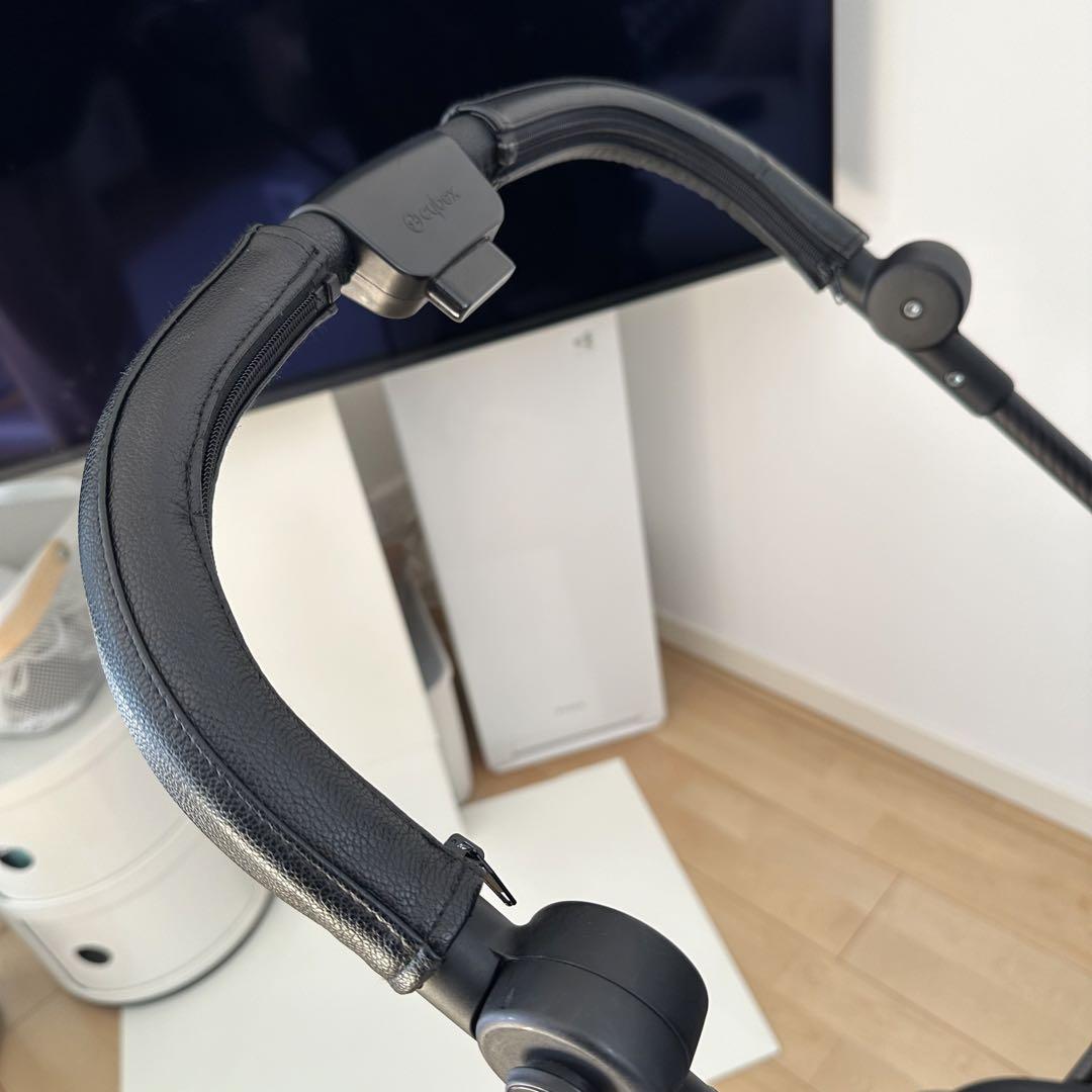 【レザーハンドルカバー付】cybex サイベックス メリオカーボン MELIO