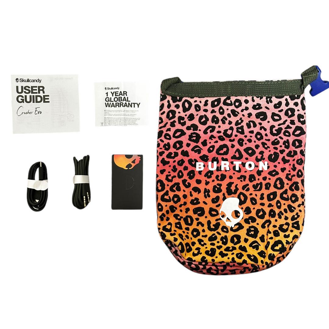極美品✨ スカルキャンディCrusher Evo BURTON ヘッドホン