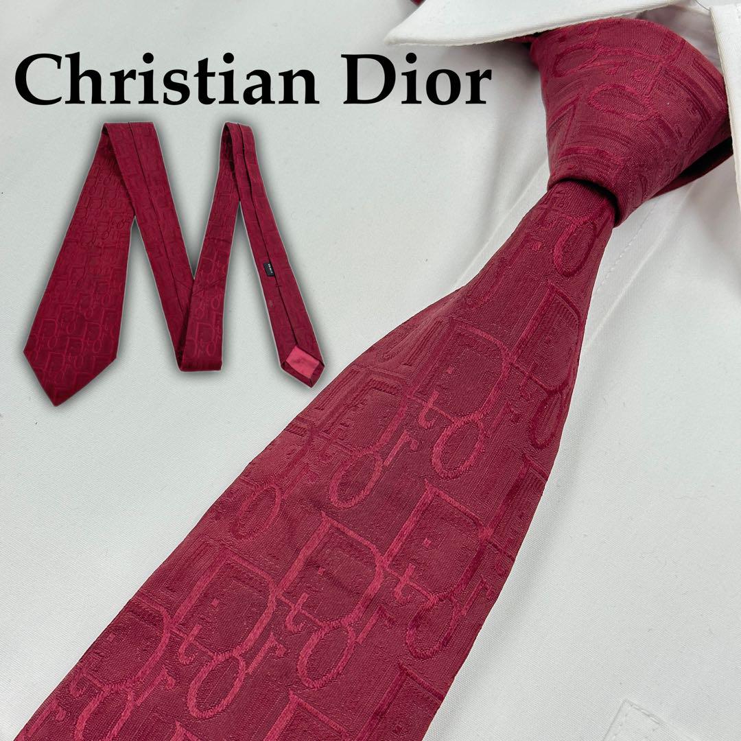 Christian Dior クリスチャン ディオール ネクタイ トロッター柄