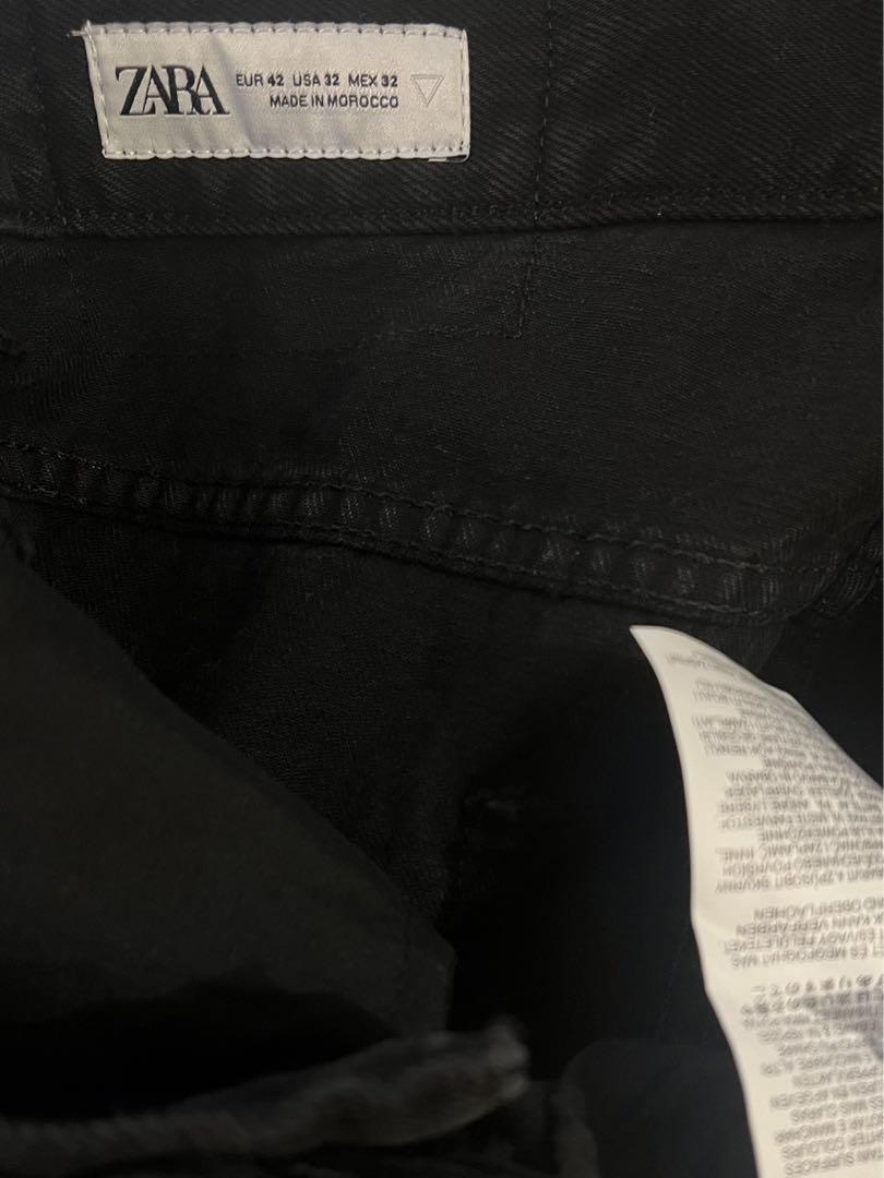 ZARA バギーデニムパンツ ショーツ ジョーツ - パンツ