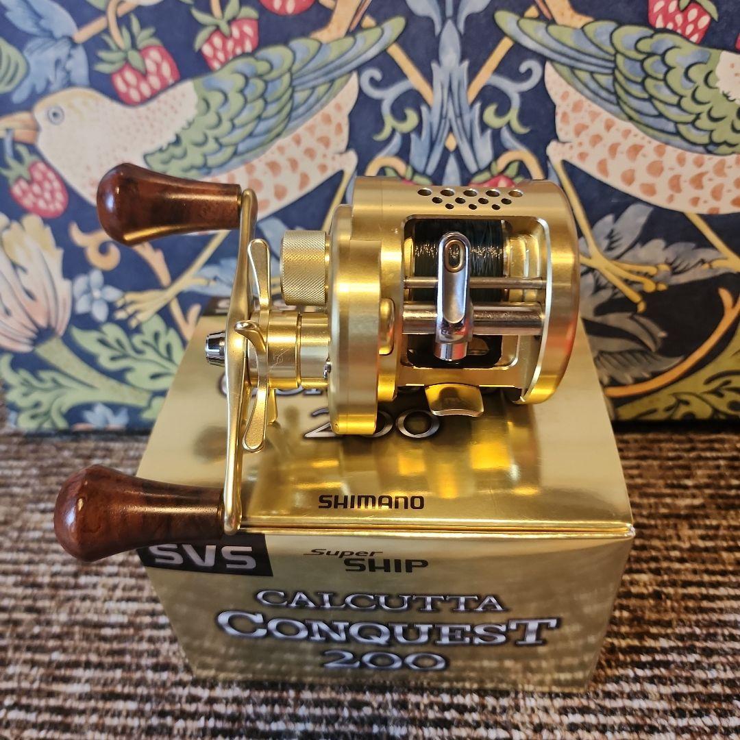 【美品】シマノ カルカッタ コンクエスト 200 ⑤