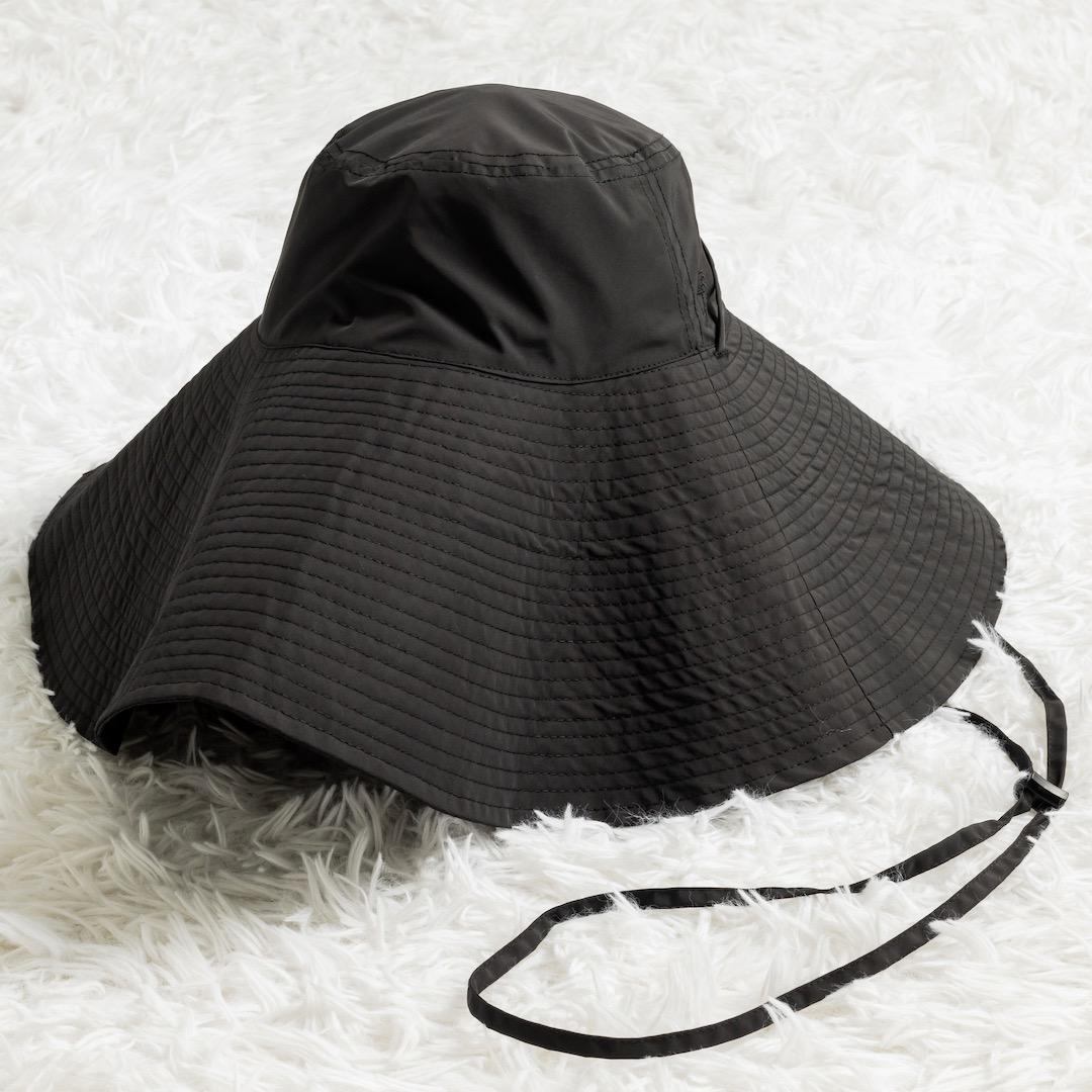 美品 ETRE TOKYO 24SS ウォーターリペレントワイドブリムハット