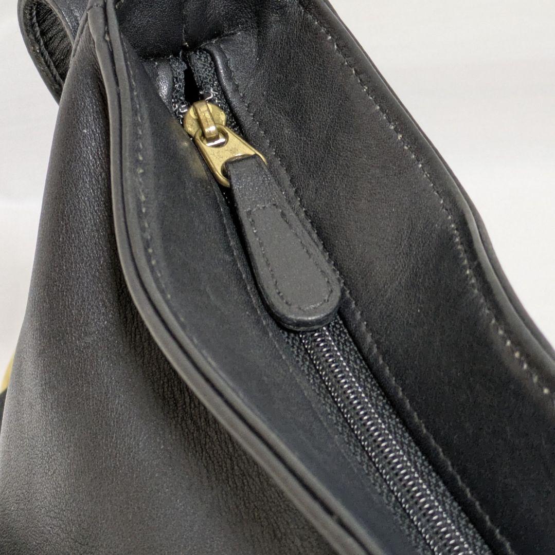 COACH コーチ ショルダーバッグ オールド ブラック グラブ
