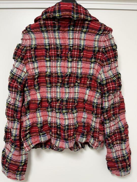 COMME des GARCONS コムデギャルソンCOMME タータンチェック中綿