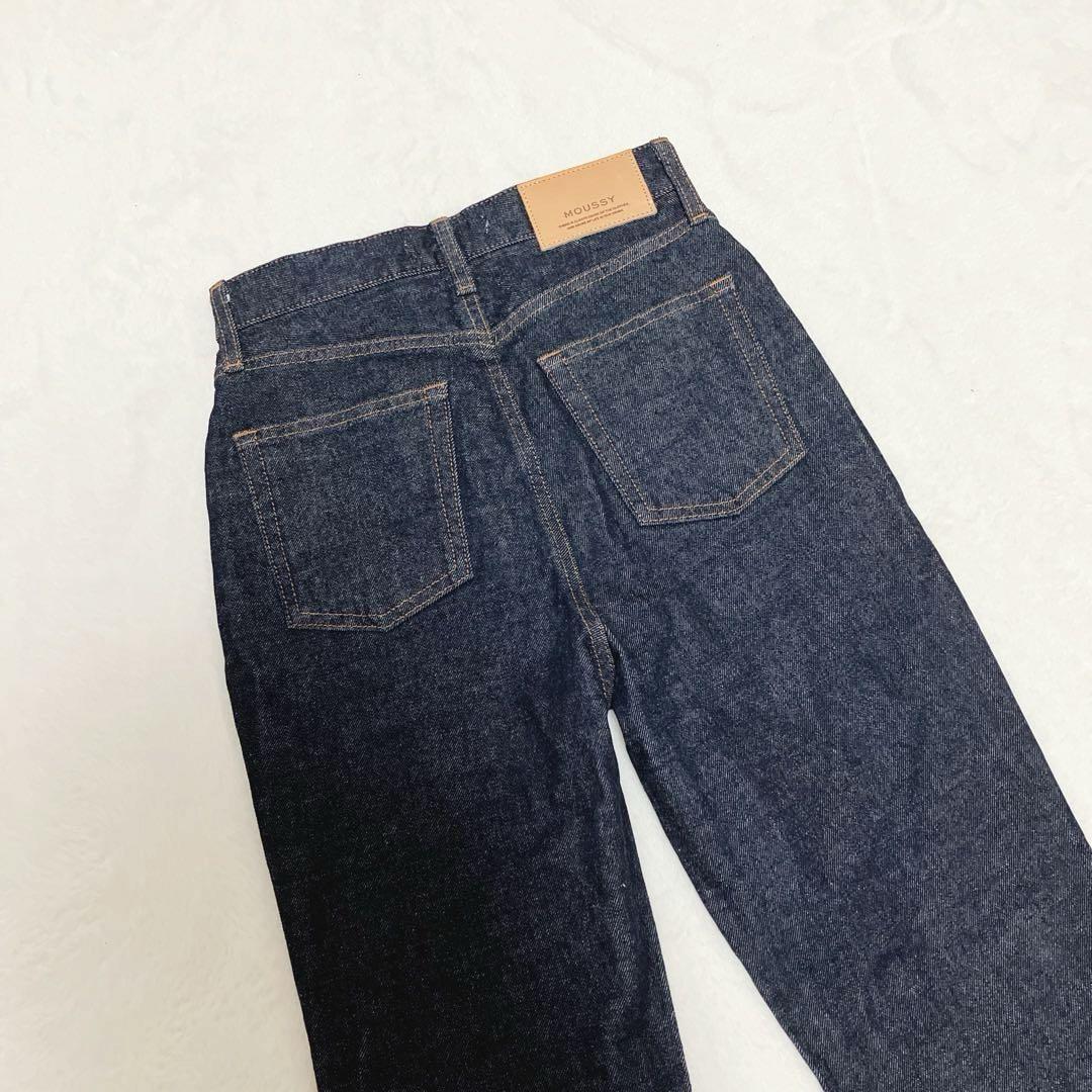 美品 マウジー MOUSSY MVS FLARE フレア　デニム　パンツ 25