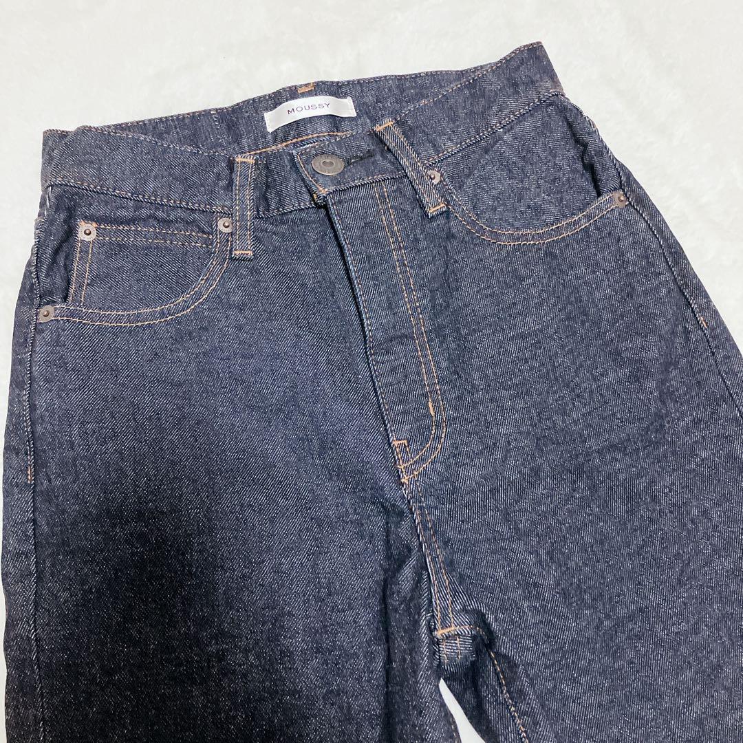 美品 マウジー MOUSSY MVS FLARE フレア　デニム　パンツ 25