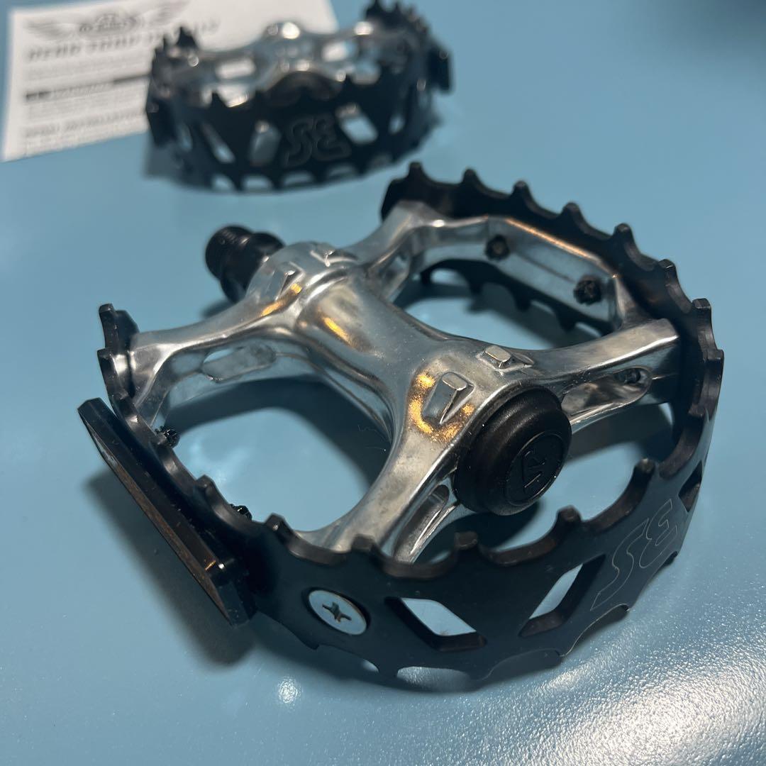 SE Bikes BMX ペダル　ブラック　黒　Bear Trap Pedals