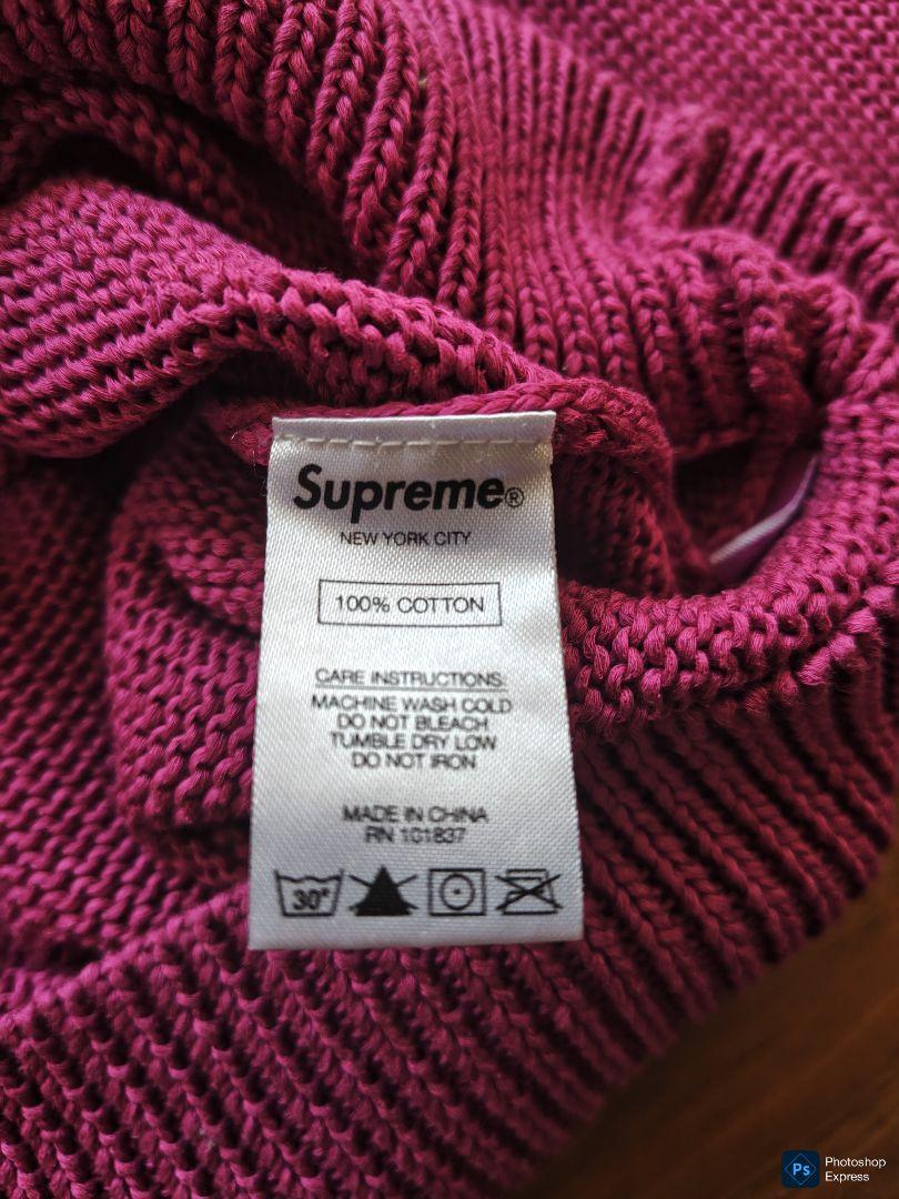 Supreme fuck everybody セーター サイズL