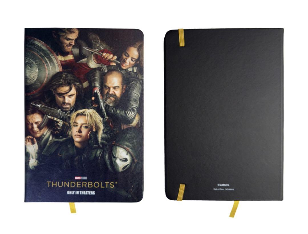 映画THUNDERBOLTS サンダーボルツ ノート ニット帽 ポーチのセット