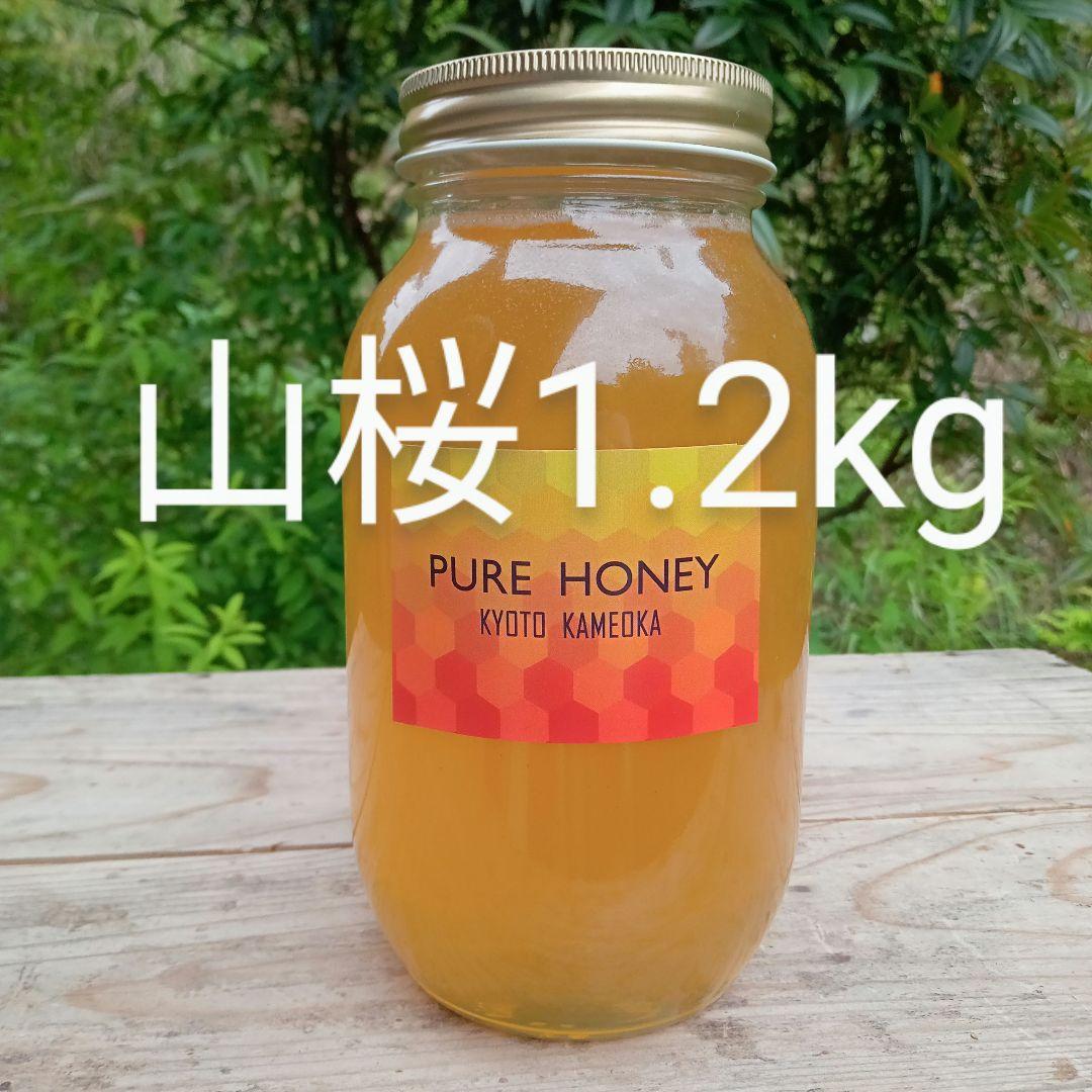国産　純粋　蜂蜜　はちみつ　1.2kg