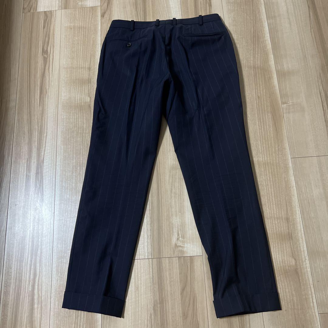 高級VITALE BARBERIS CANONICO オーダースーツ ストライプ メンズ