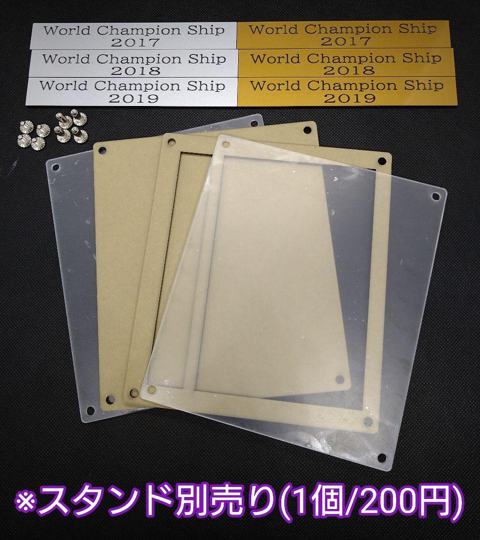 アクリルフレーム 黒【UVカット仕様 PSA用3連スクリューダウン