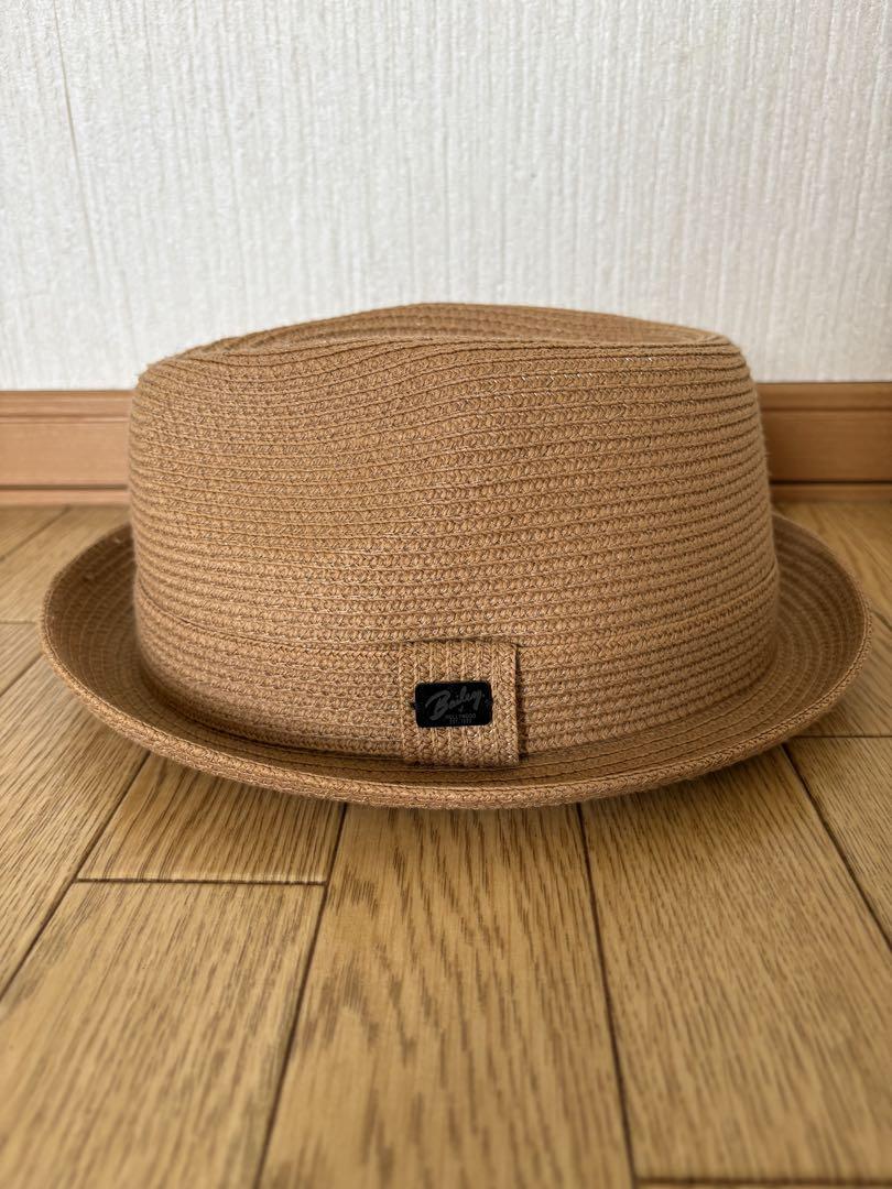 Bailey ベイリー　ベージュ ストローハット　麦わら　サマー　ゴルフ　釣り